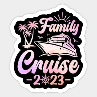 Family Cruise 2023 Sticker